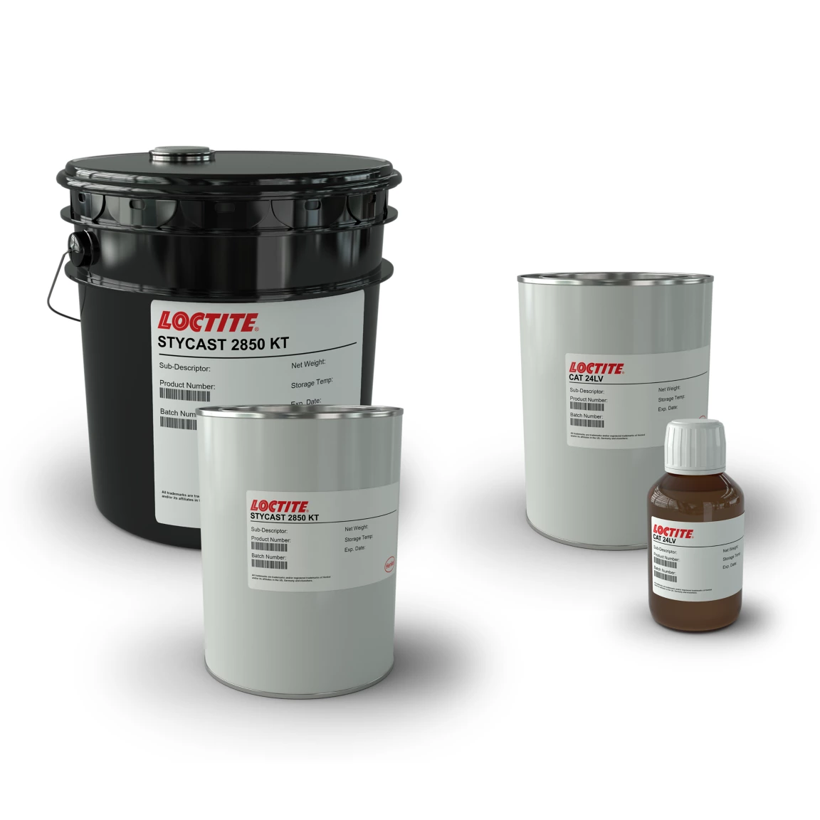 LOCTITE?STYCAST?2850KT&CAT 24LV